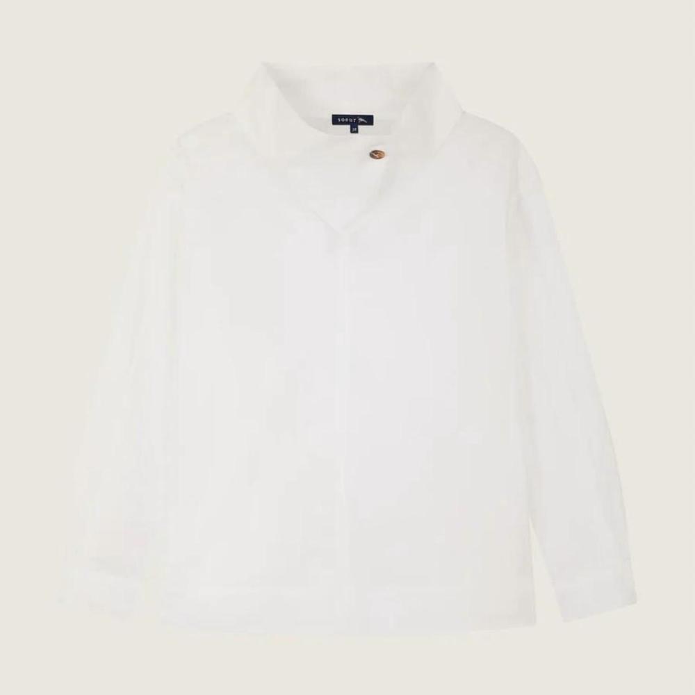 NEW SOEUR umea shirt in white / blanc